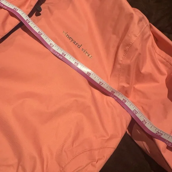 Vineyard Vines Women's Coral Rain Jacket - Picture 10 of 12